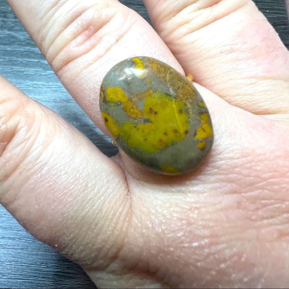 Fruit Jasper Stone Ring